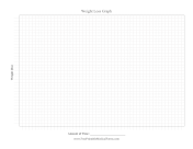 Blank Weight Loss Graph