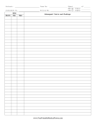 Continuation Exam Full Sheet