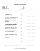 Death Checklist