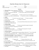 Hamilton Rating Scale for Depression