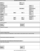 Insurance Payment Tracker