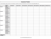 Insurance Tracker