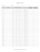 Intimacy Tracker