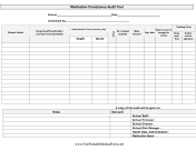 Medication Compliance Audit Tool