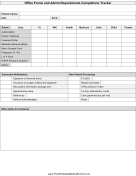 Office Forms Completion Tracker